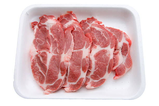 istock Food composition meat, ingredient for eating 528476410