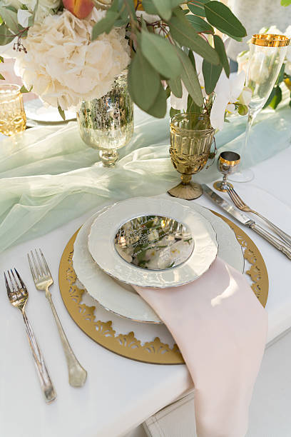 istock beautifully decorated table with flowers 528477080