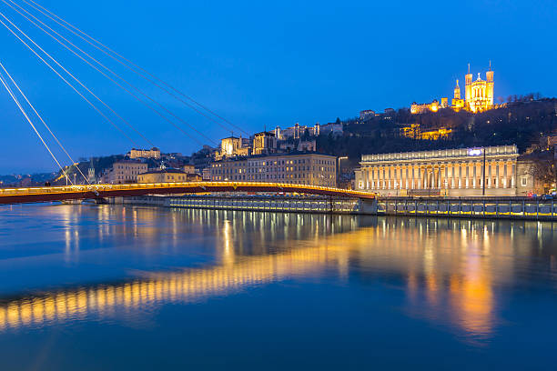 istock Lyon Saone river Fourviere Notre-Dame 528487010