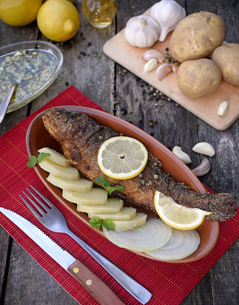 Fresh trout