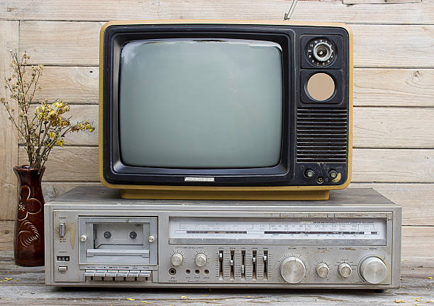 istock Vintage retro Radio and TV 528492989