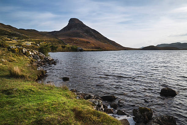 istock Stunning Summer dawn over mountain range with lake and beautiful 528493033