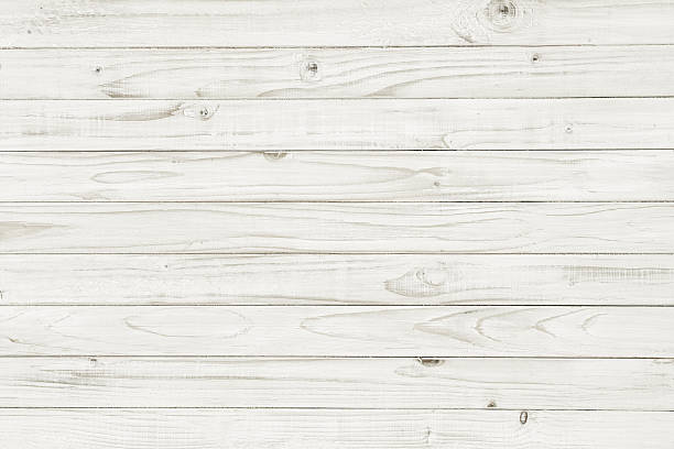 istock Vintage white wooden table top view 528493657