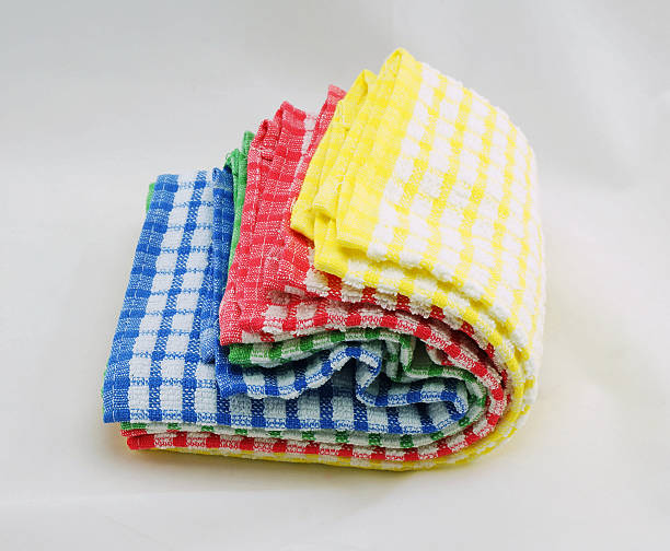 istock Colorful of kitchen towels 528494681