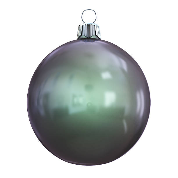 istock New Years Eve bauble blank. Christmas ball black. 528499297