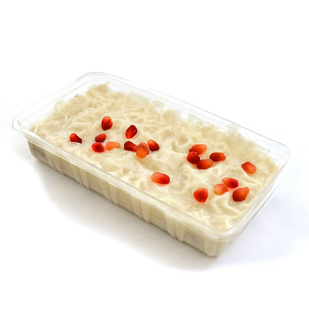 Turkish traditional dessert ''Gullac'' (Rice wafers)