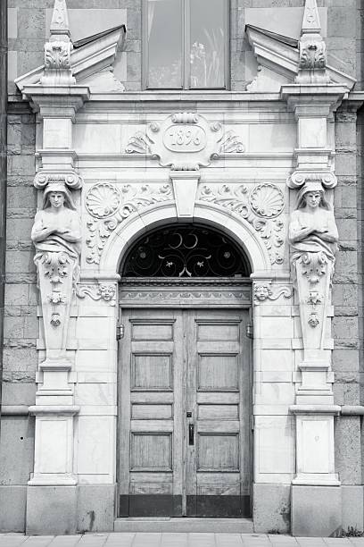 istock Old door in Stockholm 528528823