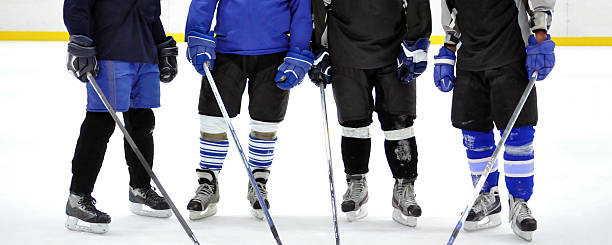 Ice hockey players