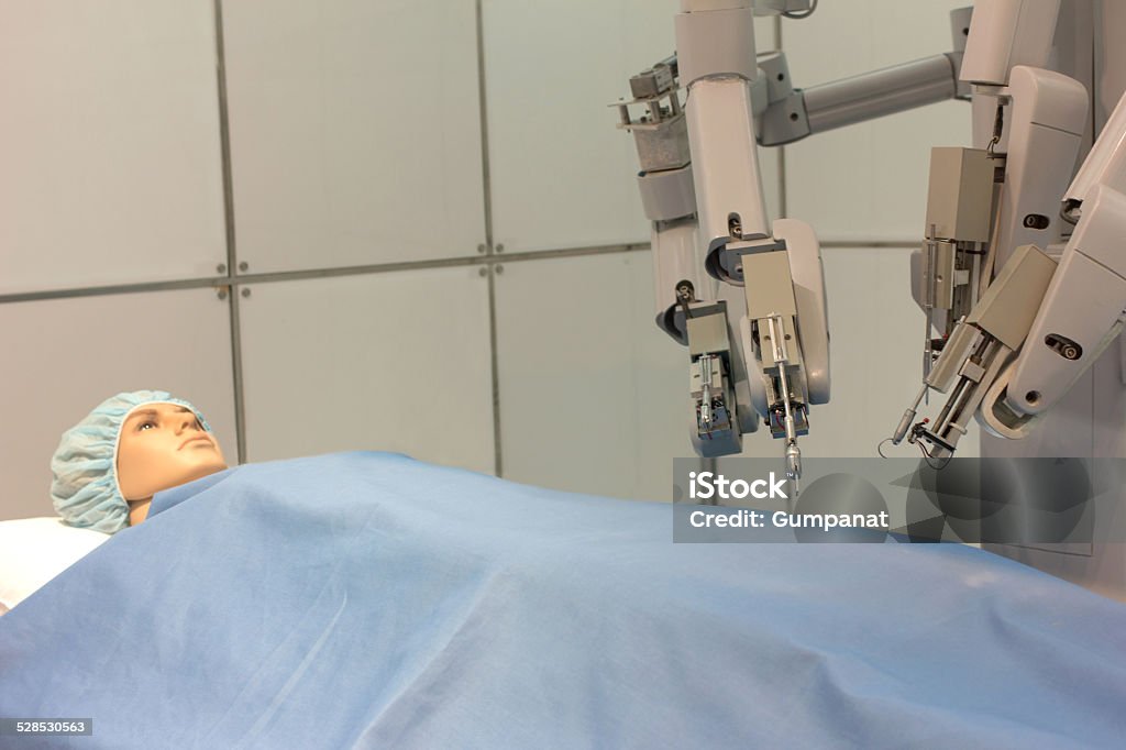 Experimental cirugía robótica - Foto de stock de Cirugía robótica libre de derechos
