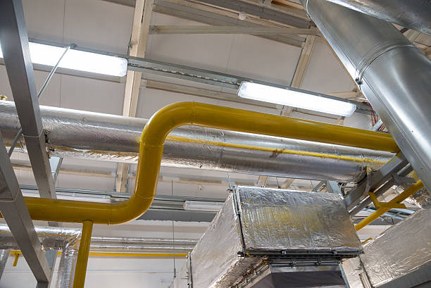 istock Place in a large industrial boiler room. 528531781