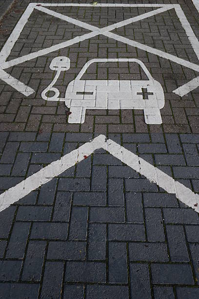 istock electric car charging space sign 528535587