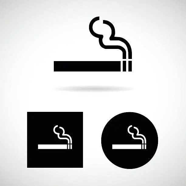 Vector illustration of Smoke icon Vector EPS10, Great for any use.