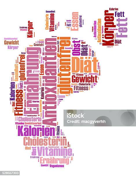 Ernährung Word Cloud Stockfoto und mehr Bilder von Abnehmen - Abnehmen, Cholesterin, Essen - Ruhrgebiet