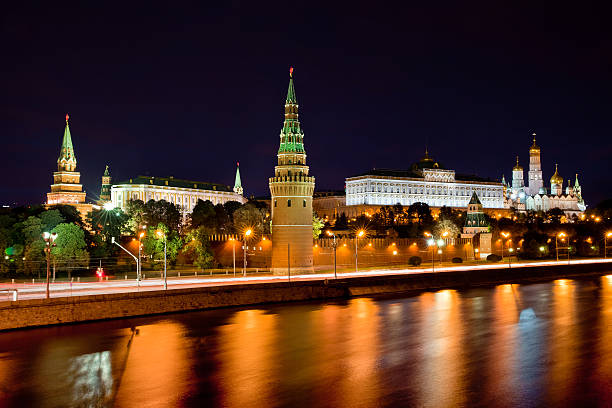 istock Moscow Kremlin view and embankment 528557604