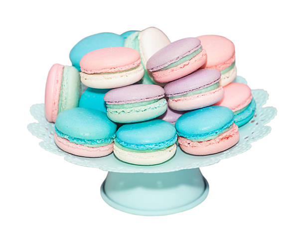 istock Colorful macaroons on the plate 528559040