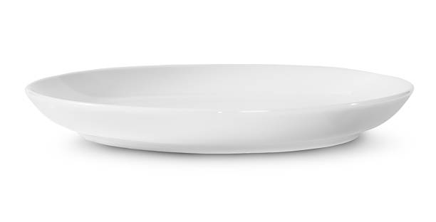 istock One Isolated White Porcelain Plate Rotated 528562513