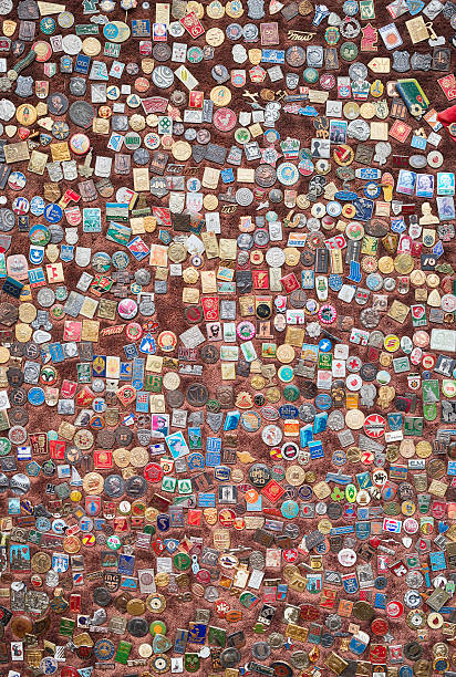 istock Wide array of kinds of badges dating from old times 528563189