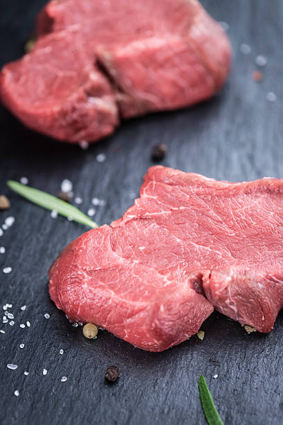istock Piece of raw Beef Fillet 528564746
