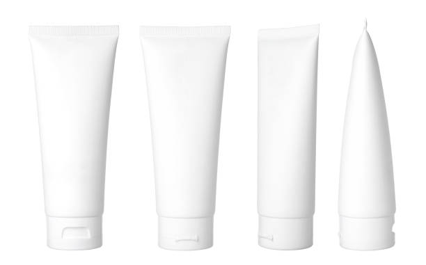 white cosmetic tube