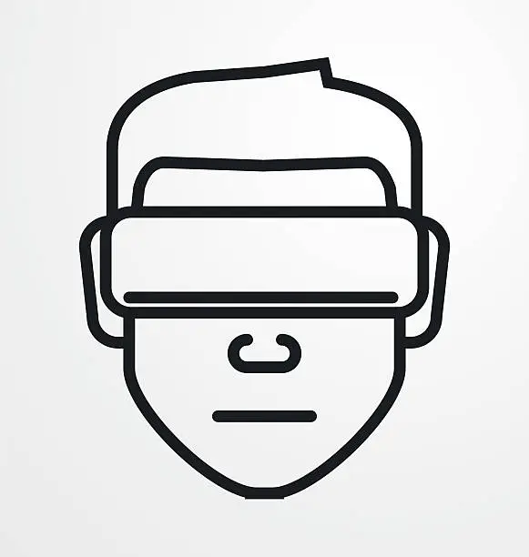 Photo of VR avatar icon.