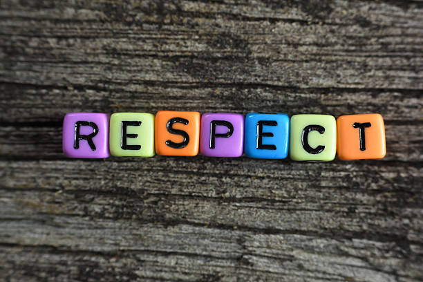 istock concept of respect word on wooden background 528568240