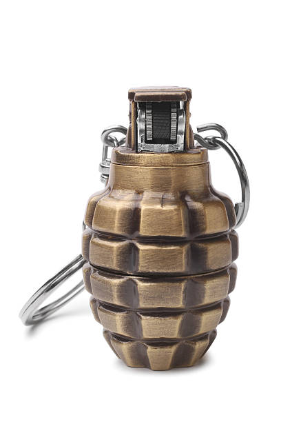 istock Lighter in the form of a hand grenade 528568934