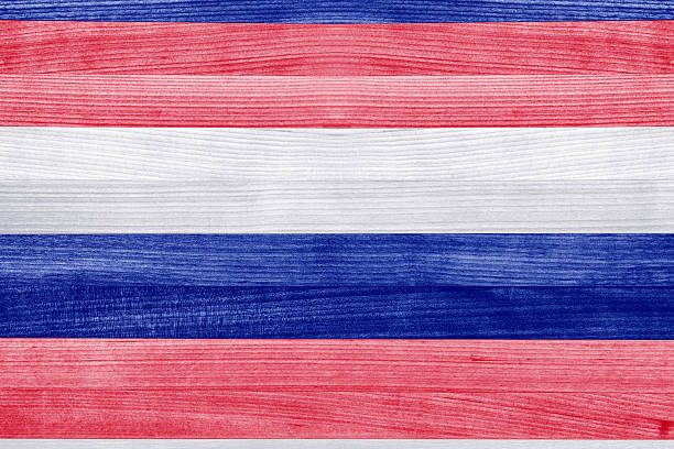 Red White and Blue Texture Patriotic red white and blue stripes wood texture pattern bastille day photos stock pictures, royalty-free photos & images