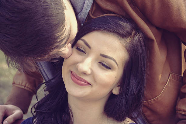 istock Young couple spend time together. 528574260