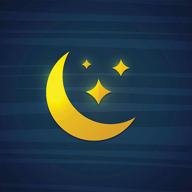 istock Design Template banner, postcards, cards with the moon and stars. 528577304