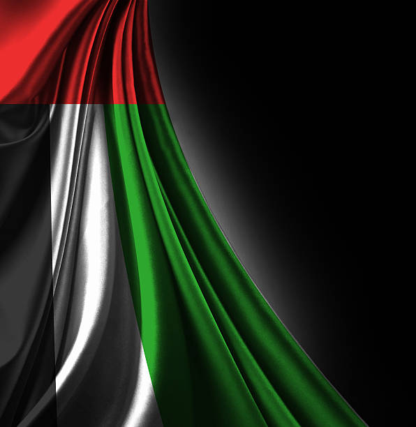 United Arab Emerates Flag Stock Photo - Download Image Now - United Arab  Emirates Flag, Dubai, Flag - iStock