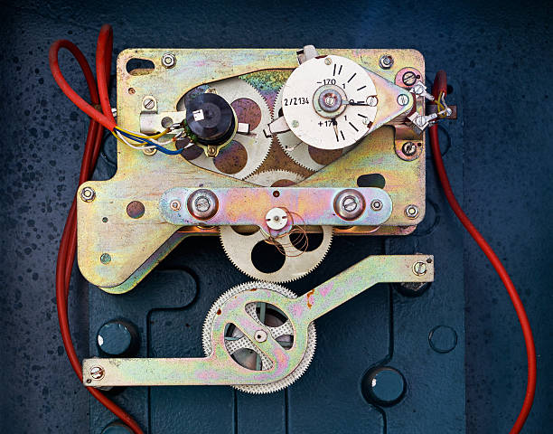 istock The internal mechanism of old meter 528582659