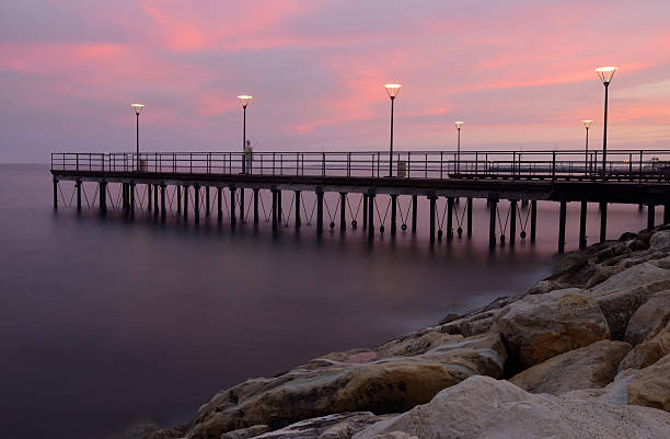 istock Sunset at Limassol coastal front,Cyprus,Europe 528583052