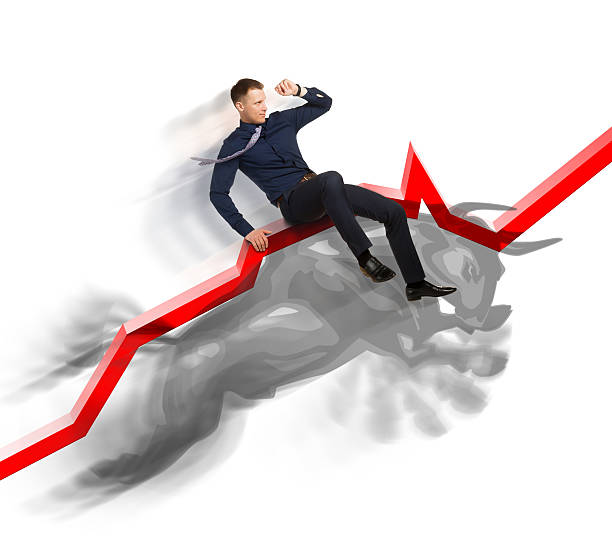 istock Bull market concept on Stock Exchange 528583530