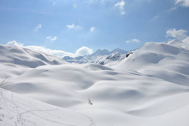 istock Snow covered moutains in Slovenia 528583535