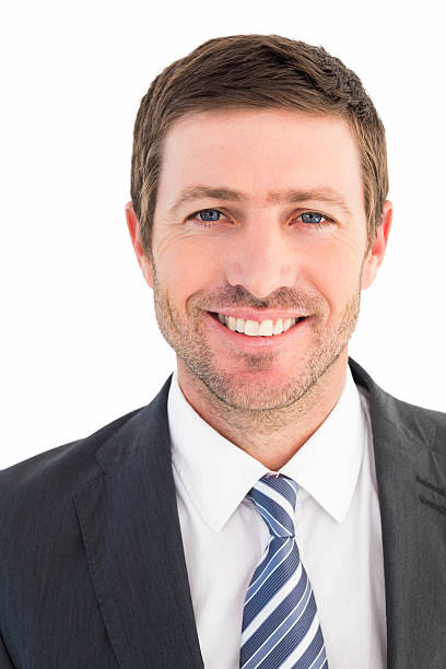 istock Businessman smiling at the camera 528584743