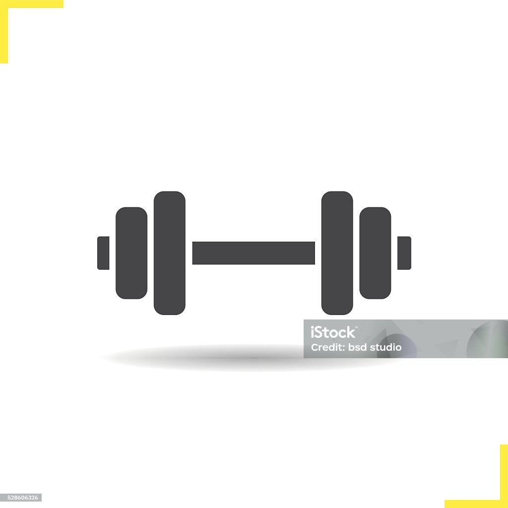 Dumbbell icon - Royalty-free Simge Vector Art