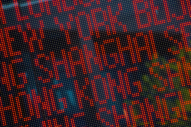istock big city names on led light board 528607296