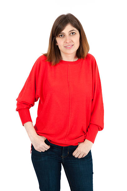 istock Beautiful woman doing different expressions in different sets of clothes 528610141