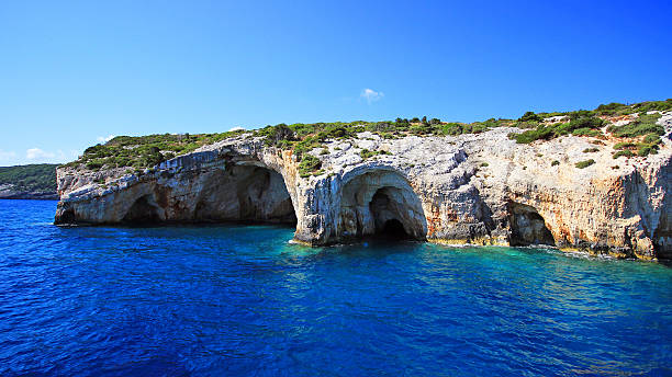 istock Zakynthos island, Blue caves 528613278