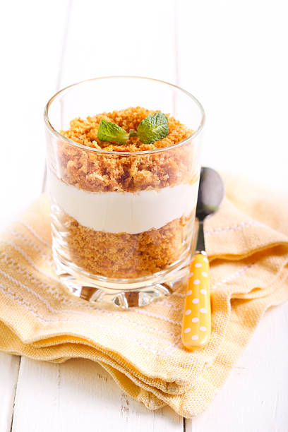 istock Healthy snack in a glass 528613660