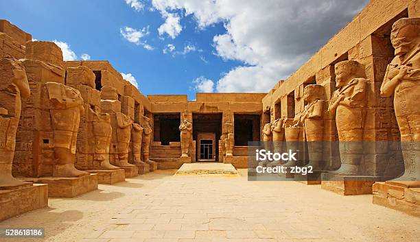 Ancient Ruins Of Karnak Temple In Egypt Stock Photo - Download Image Now - Egypt, Luxor - Thebes, Temples of Karnak