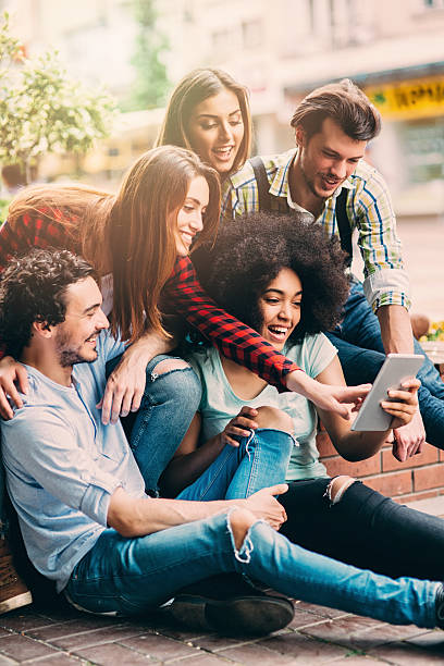 istock Surfing the net in the city 528620948