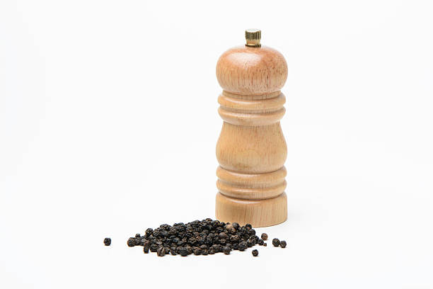 istock Pepper mill and black pepper 528622226