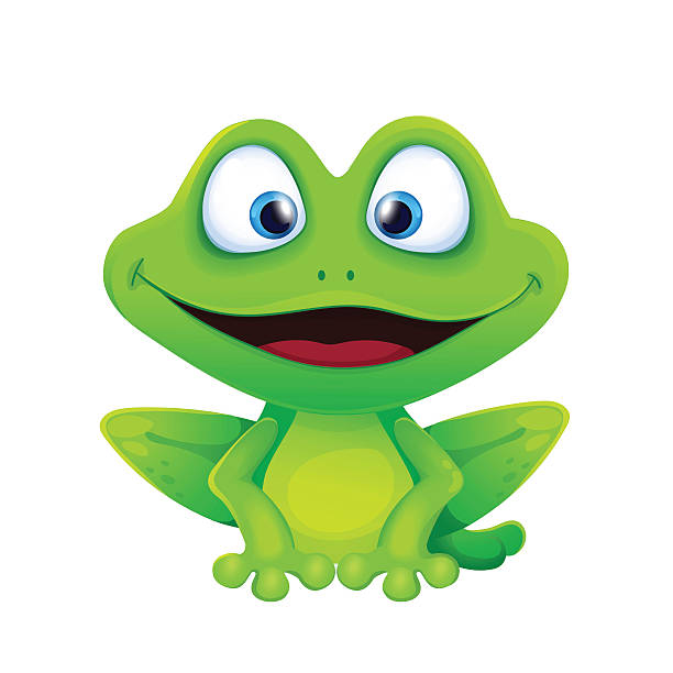 Cute Funny Frog Smiling Stock Illustration - Download Image Now - Frog,  Vector, Baby - Human Age - iStock