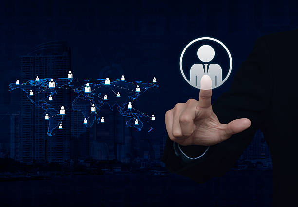 istock Business connection concept, Elements of this image furnished by NASA 528628738