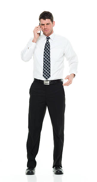 istock Businessman talking on phone 528630078
