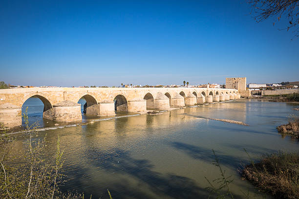 istock Bridge at Cordoba Spain - nature and architecture background 528631250