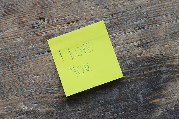 istock Message I love You on wooden table 528632676