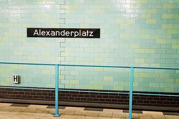 istock Sign of Alexanderplatz 528632871
