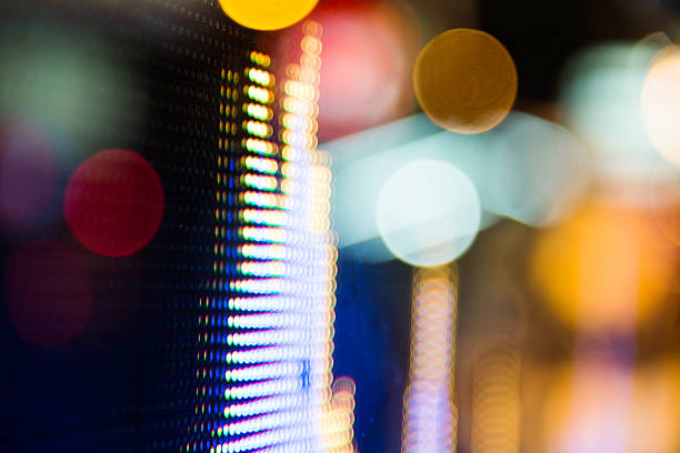 istock Stock market price display 528633718
